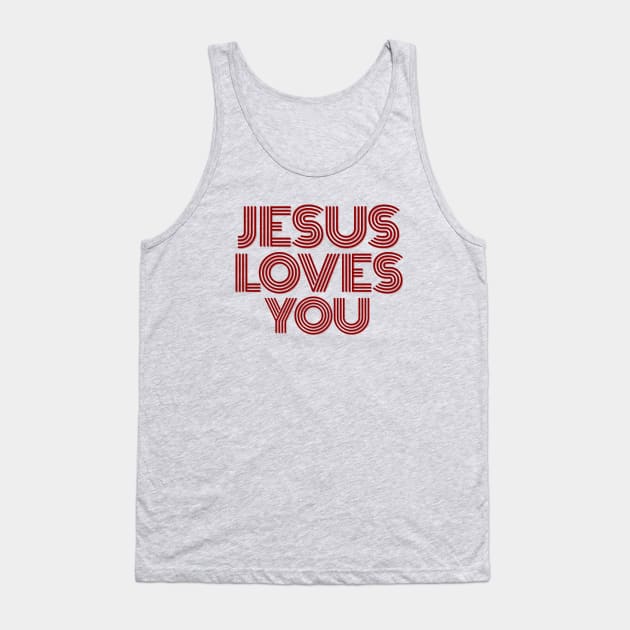 Jesus Loves You | Christian Tank Top by All Things Gospel